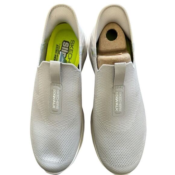 Men's Skechers, Slip-ins: GO WALK 6 - Size 8.5- Wide Width 216278WW-GRY - Picture 2 of 12